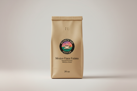 Mexico Finca Fatima Coffee Bag - Soft Neutral Background